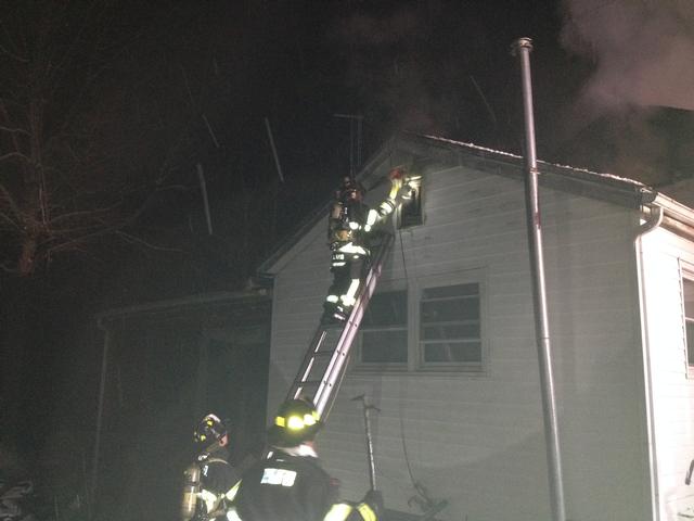 Structure Fire MA to New Fairfield (CT) 1/10/14